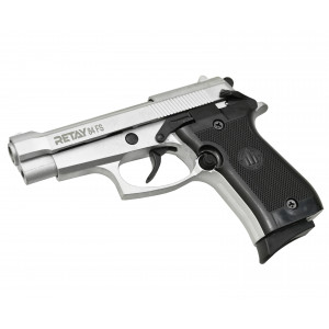 СХП Охолощенный пистолет Retay Mod 84 Beretta 84FS, кал. 9 мм, хром