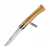Нож OPINEL №10, нержавеющая сталь, рукоять из бука, со штопором Нож OPINEL №10, нержавеющая сталь, рукоять из бука, со штопором