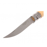 Нож филейный OPINEL №8, нержавеющая сталь, рукоять из дерева бука