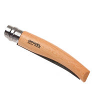 Нож филейный OPINEL №8, нержавеющая сталь, рукоять из дерева бука