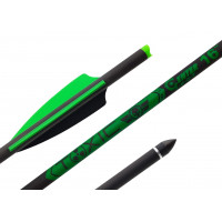Стрела арбалетная карбоновая Centershot Toxic Carbon 16" Half Moon Nock Стрела арбалетная карбоновая Centershot Toxic Carbon 16" Half Moon Nock