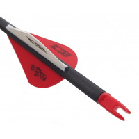 Стрела лучная карбоновая Centershot Fury Hunter 400, Blazer 2" Стрела лучная карбоновая Centershot Fury Hunter 400, Blazer 2"