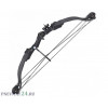 Детский блочный лук Man Kung MK-CB009, 11 кг, 84 см (черный) Детский блочный лук Man Kung MK-CB009, 11 кг, 84 см (черный)